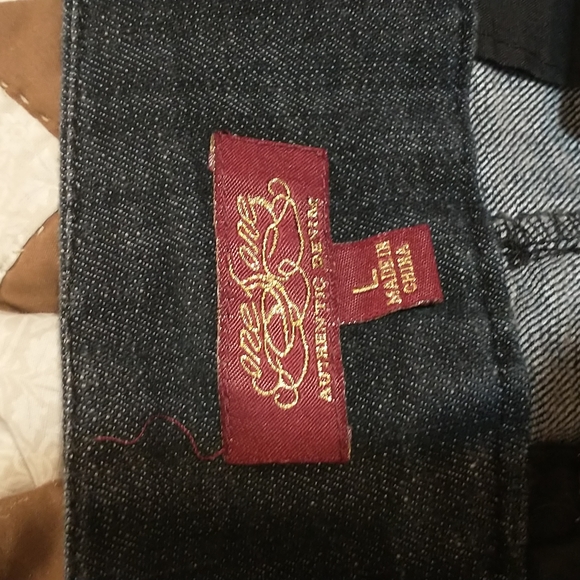 Denim pencil skirt, large - Picture 3 of 4